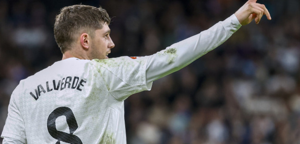 Un tanto de Fede Valverde rescata al Real Madrid (1-0)