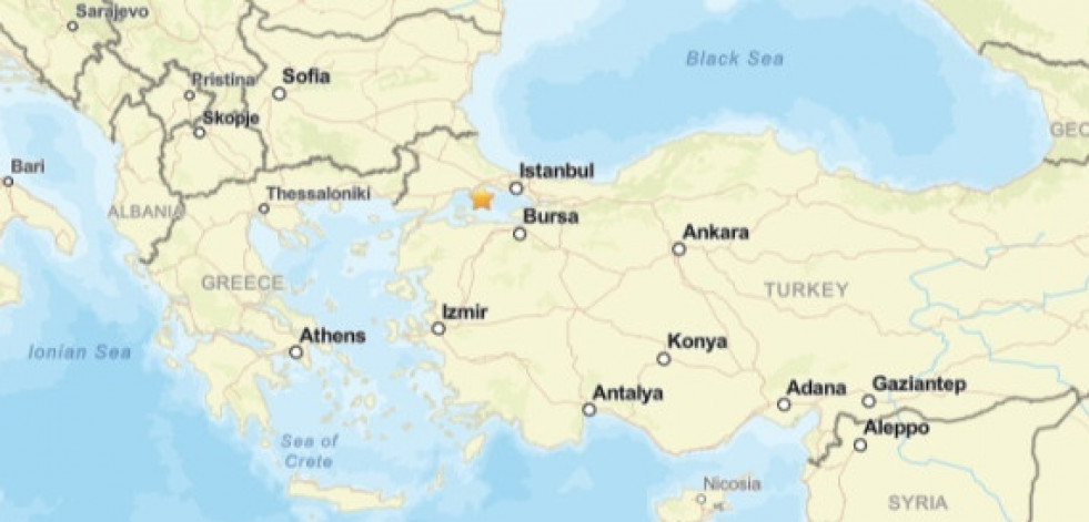 Un terremoto de fuerza 6,2 sacude Estambul