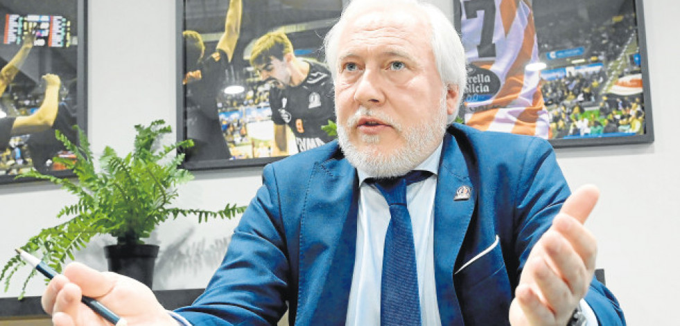 Pablo de Amallo, presidente del Básquet Coruña: “No queremos que venga un Florentino Pérez y compre el 51% del club”
