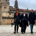 Gonzalo Muíños, Mercedes Rosón, Mila Castro y Marta Álvarez