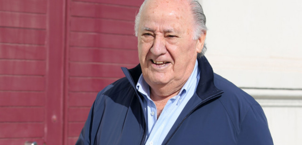Amancio Ortega ingresa 1.552 millones por dividendos de Inditex, la mitad de lo que cobrará este año