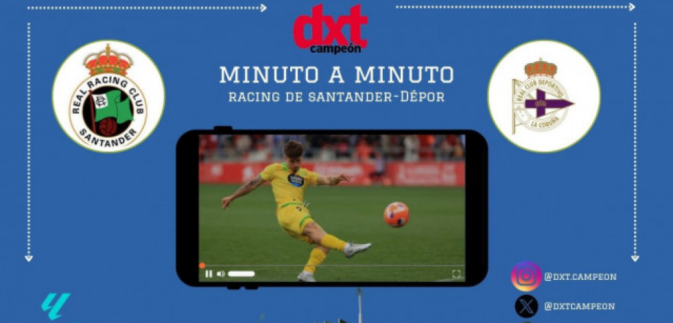 En Directo: Racing de Santander-Deportivo