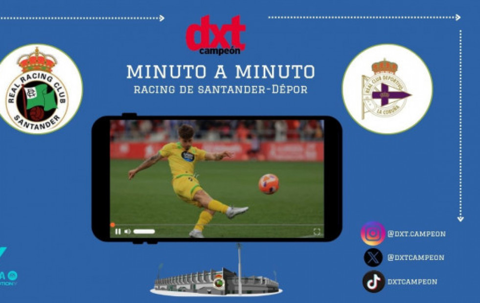 En Directo: Racing de Santander-Deportivo