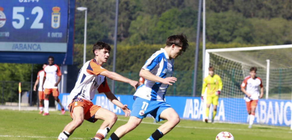 Vendaval ofensivo del Juvenil A para situarse a un punto del título (5-2)