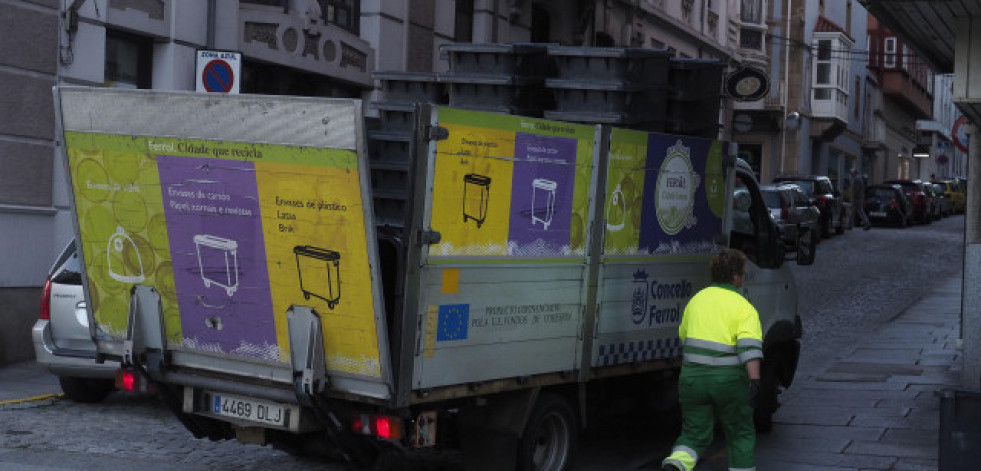 Sogama refuerza el transporte de residuos por carretera al no poder utilizar la vía férrea