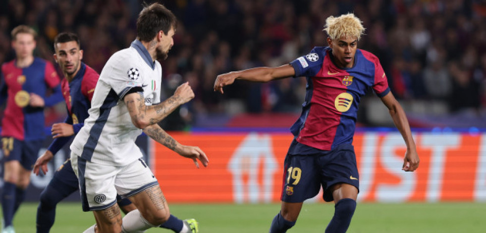 Barça e Inter empatan en la ida de las semifinales de Liga de Campeones (3-3)