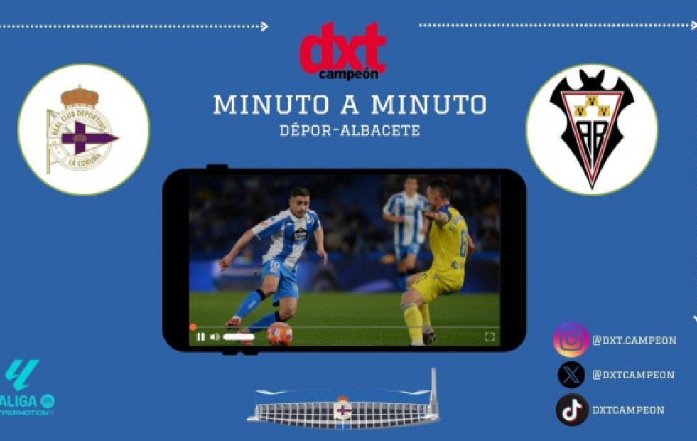 En Directo: RC Deportivo-Albacete