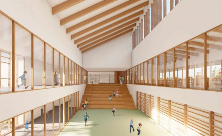 Más de 12 millones de euros y arquitectura pionera | Así será el nuevo colegio de Milladoiro