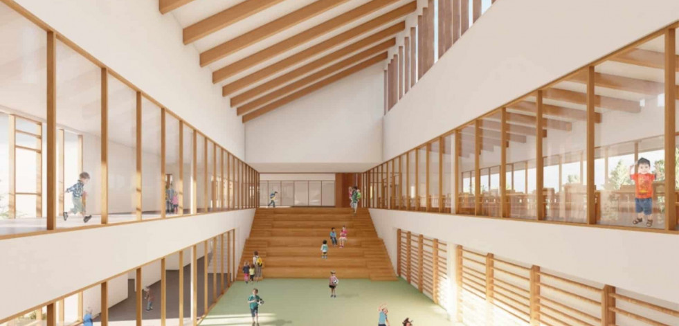 Más de 12 millones de euros y arquitectura pionera | Así será el nuevo colegio de Milladoiro