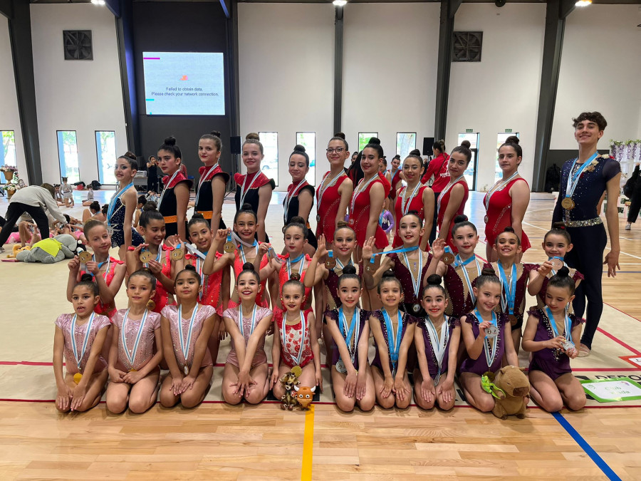 El Club Viravolta de Santiago brilla en Sanxenxo y Moaña con cinco medallas