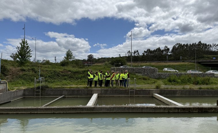Santiago lidera un proxecto pioneiro de infraestrutura verde para tratar augas de escorras