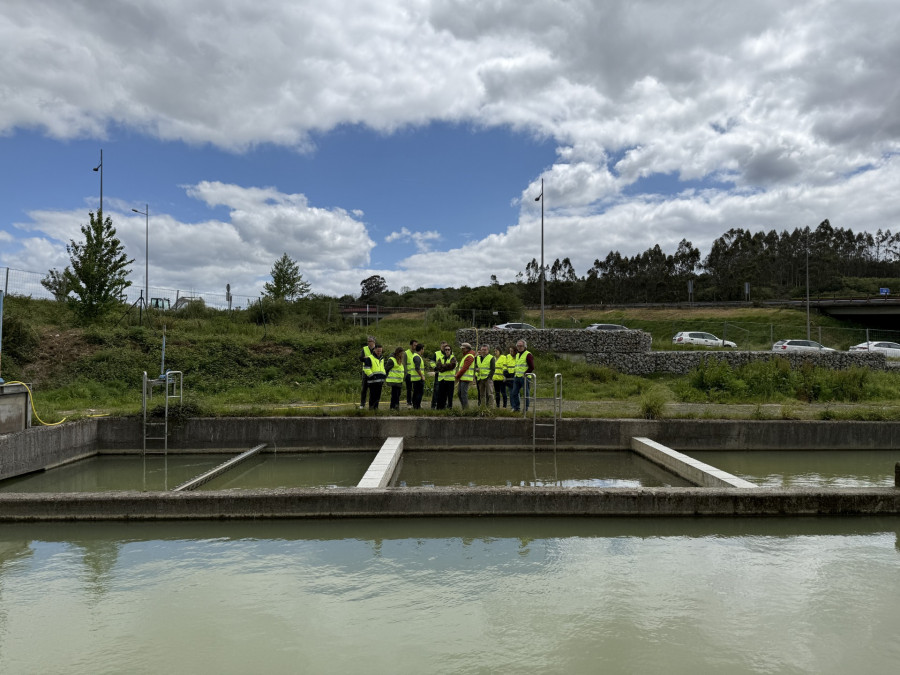 Santiago lidera un proxecto pioneiro de infraestrutura verde para tratar augas de escorras
