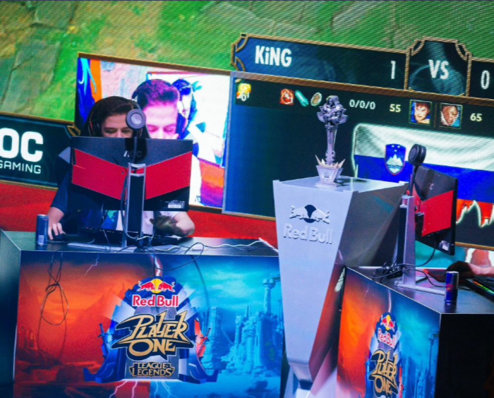 Imaxe de arquivo dun torneo de League of Legends