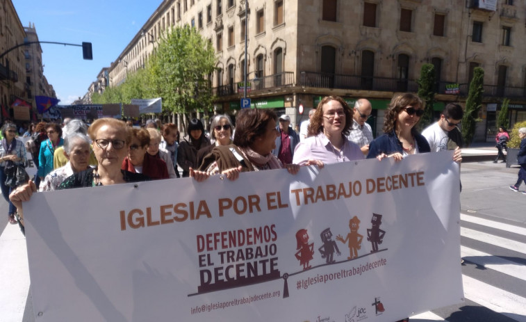 Cáritas y otras entidades eclesiales promueven en Santiago una jornada de acción por el empleo decente