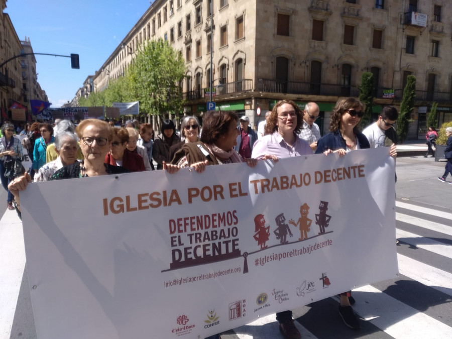 Cáritas y otras entidades eclesiales promueven en Santiago una jornada de acción por el empleo decente