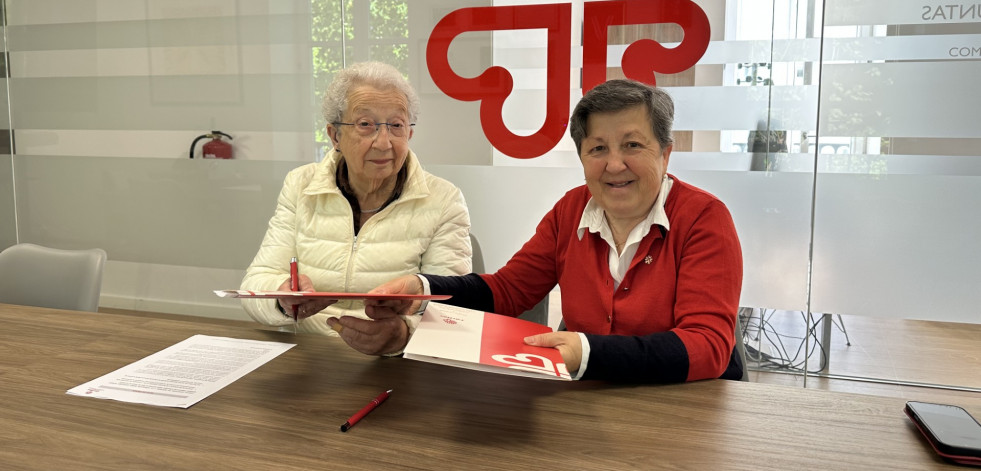 Cáritas y la Fundación Rubido firman un convenio para reforzar la Red de Pisos de Acogida en Santiago
