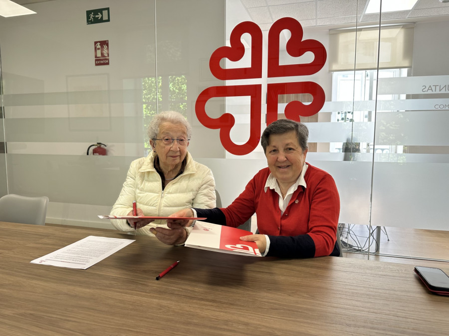 Cáritas y la Fundación Rubido firman un convenio para reforzar la Red de Pisos de Acogida en Santiago