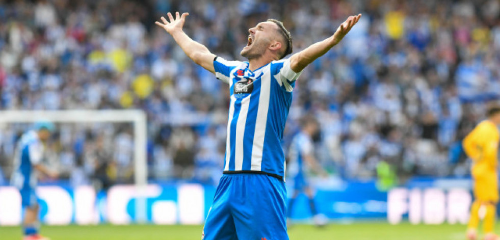 Lucas Pérez recuerda su gol del ascenso un año después: 
