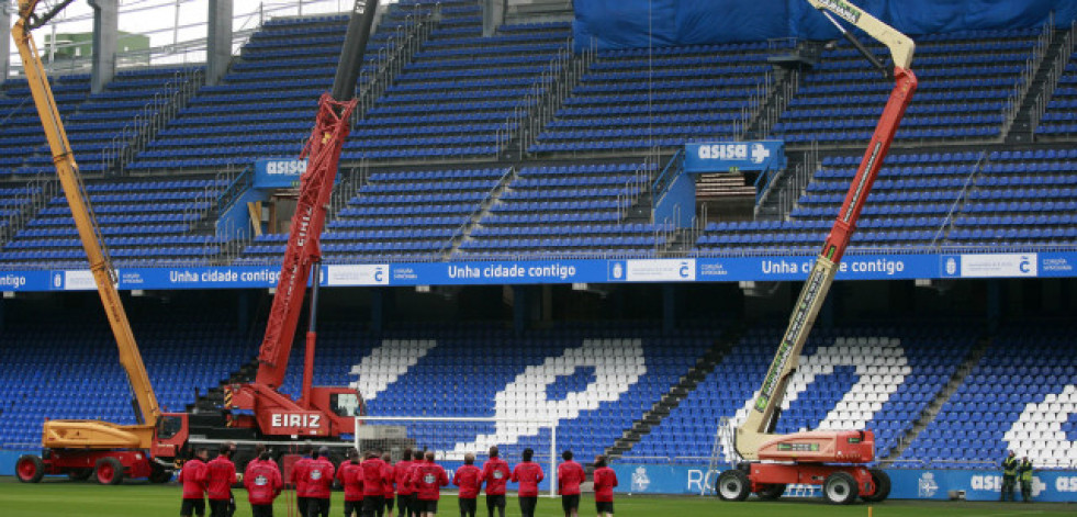El concierto de El Último de la Fila podría coincidir con las obras de Riazor y el playoff de ascenso del Dépor