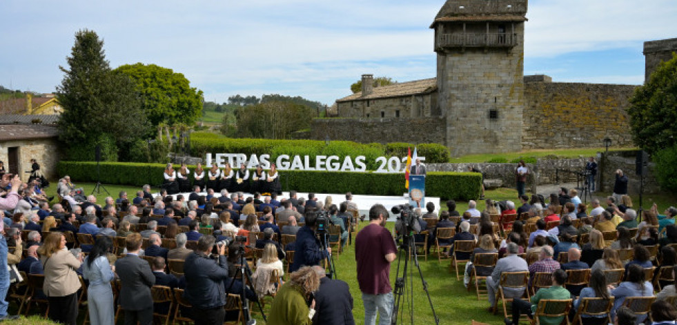 Homenaxe á lingua galega que se escoita e sente nas Letras Galegas máis cantadas