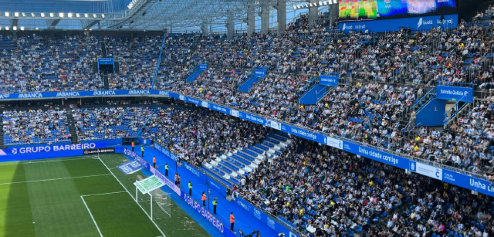 Los Riazor Blues abandonan Riazor como forma de protesta a La Liga