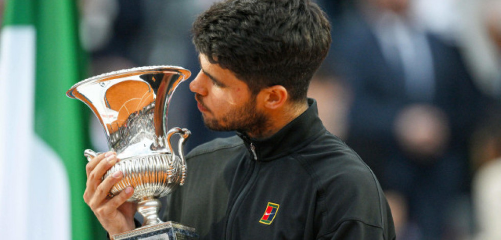 Alcaraz somete a Sinner y gana el Masters 1.000 de Roma