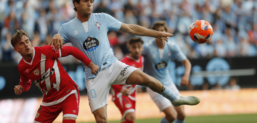 El Rayo agua la fiesta del Celta y sueña con la Liga Europa (1-2)
