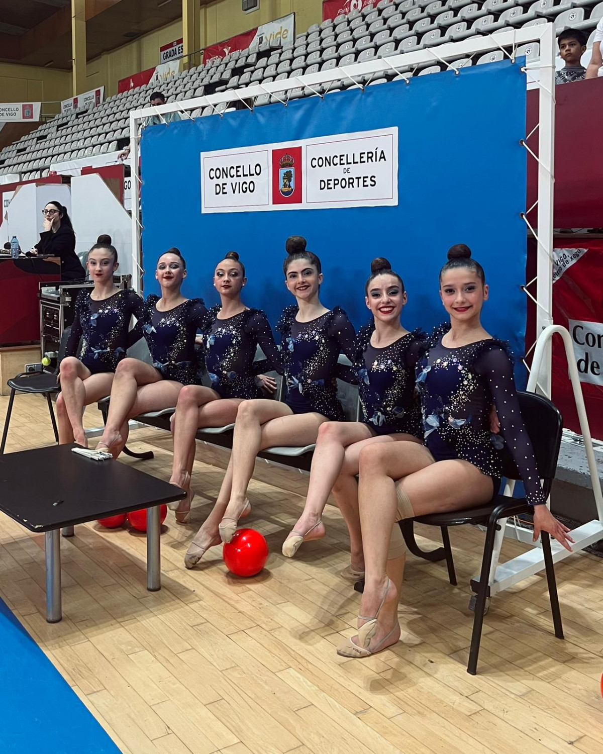 VIGO. CONJUNTO JUNIOR NIVEL ABSOLUTO CLASIFICADAS PARA LA 2u00baFASE COPA DE ESPAu00d1A