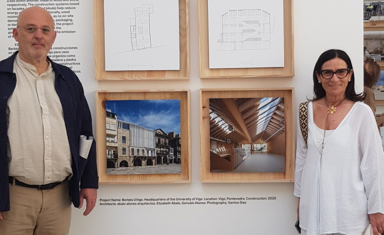 Dos estudios de arquitectura compostelanos se lucen en Venecia
