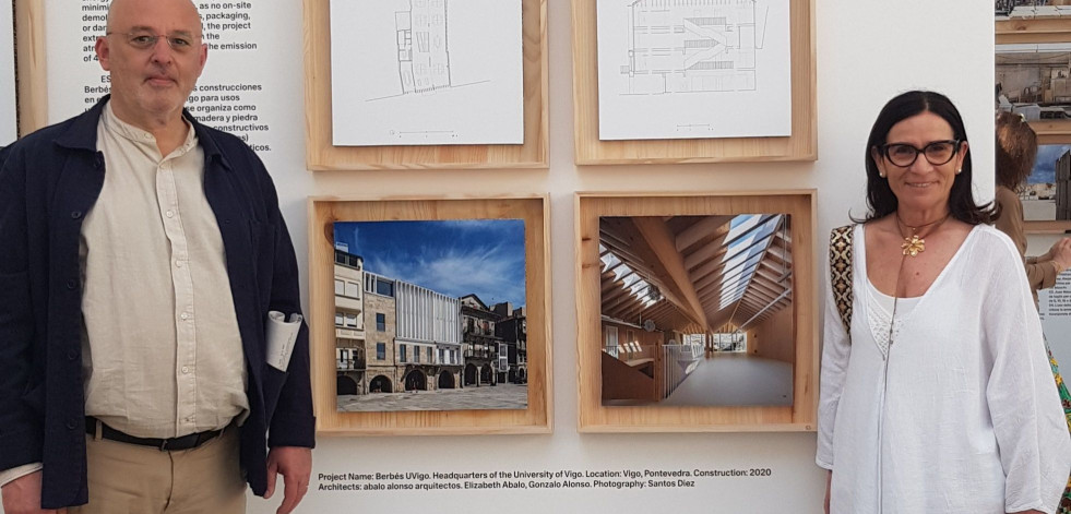 Dos estudios de arquitectura compostelanos se lucen en Venecia