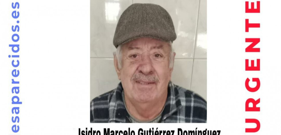 Buscan en Santiago a un hombre de 70 años desaparecido desde el pasado 14 de mayo