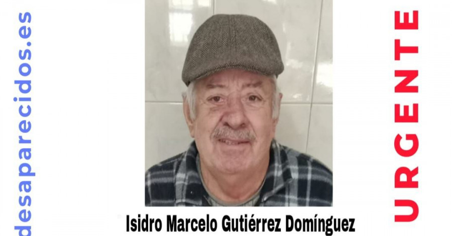 Buscan en Santiago a un hombre de 70 años desaparecido desde el pasado 14 de mayo