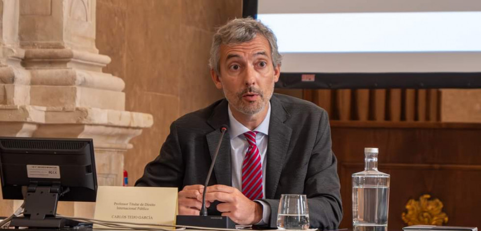 Carlos Teijo analiza en Santiago el papel de Europa en la gobernanza de los océanos