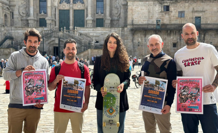 Santiago reivindica os deportes urbanos cunha fin de semana dedicada ao parkour e ao skate