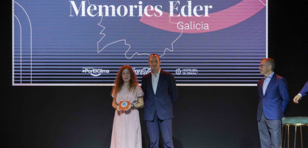 El restaurante ferrolano Memories Eder, reconocido por su acción climática en los Premios “Sin Huella”