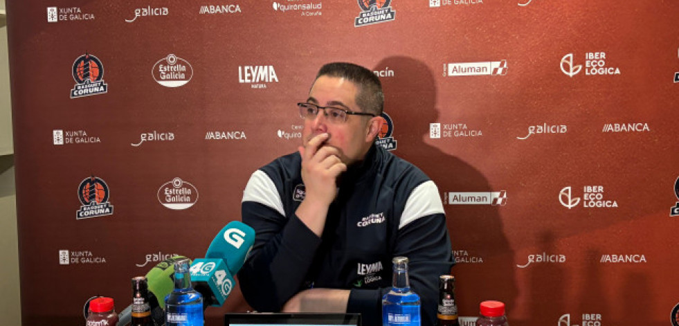Diego Epifanio deja entrever su salida del Leyma Coruña
