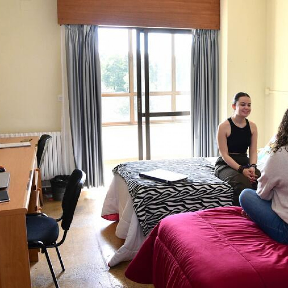 A USC incrementa o número de prazas de aloxamento nas súas residencias para estudantes