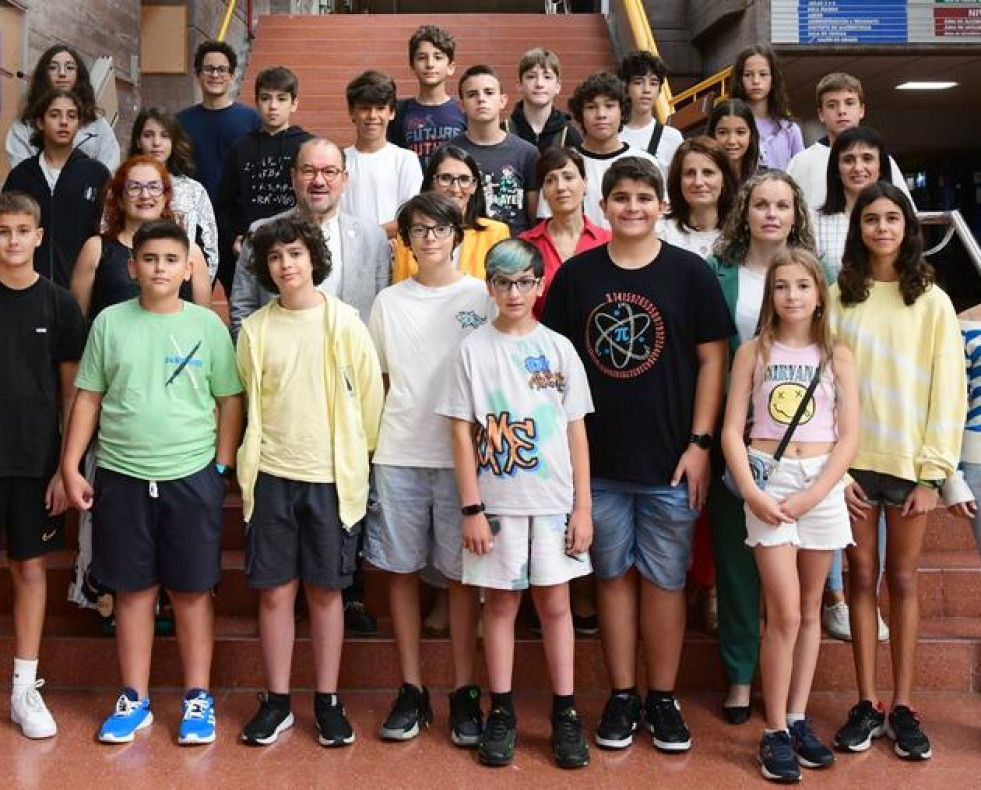 Foto da promocion na inauguracion do curso en setembro 2023