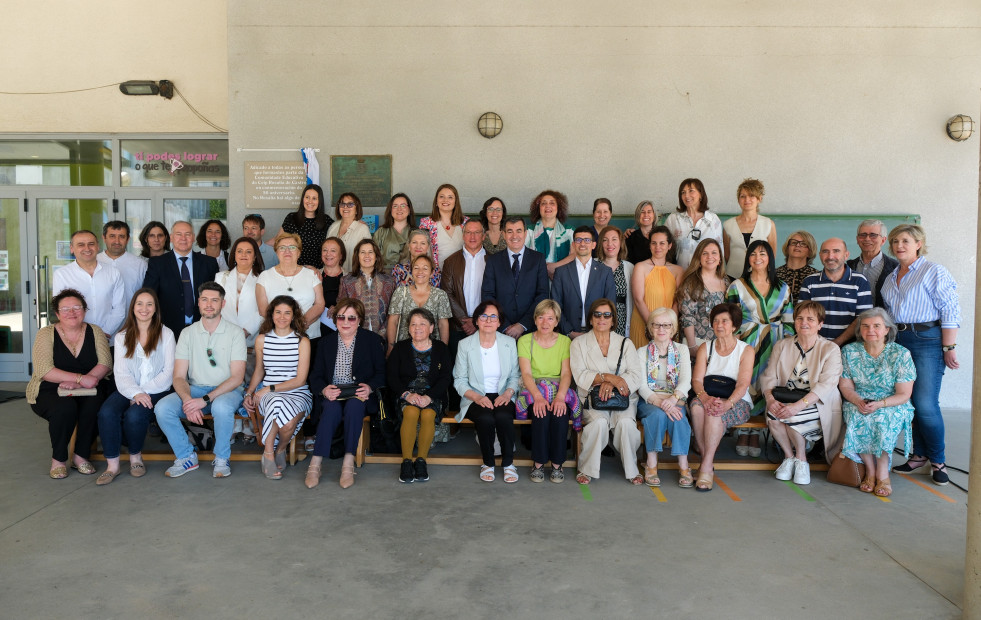 O CEIP Rosalía de Castro de Padrón celebra o seu medio século de historia