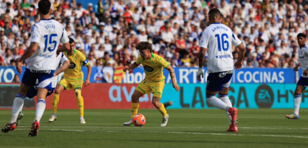 Zaragoza también sonríe a costa del Deportivo (1-0)