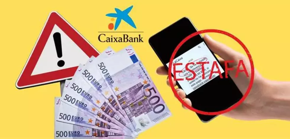 Este mensaje  suplanta a CaixaBank para vaciar tu cuenta
