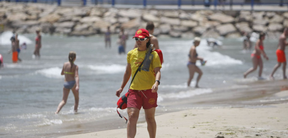 El Plan de Salvamento en las playas de Galicia estará vigente del 1 de junio al 30 de septiembre