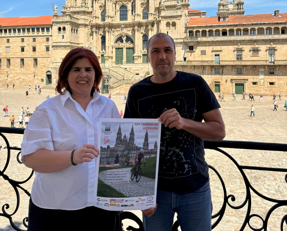 A presentación da cita deportiva tivo lugar onte no Pazo de Raxoi