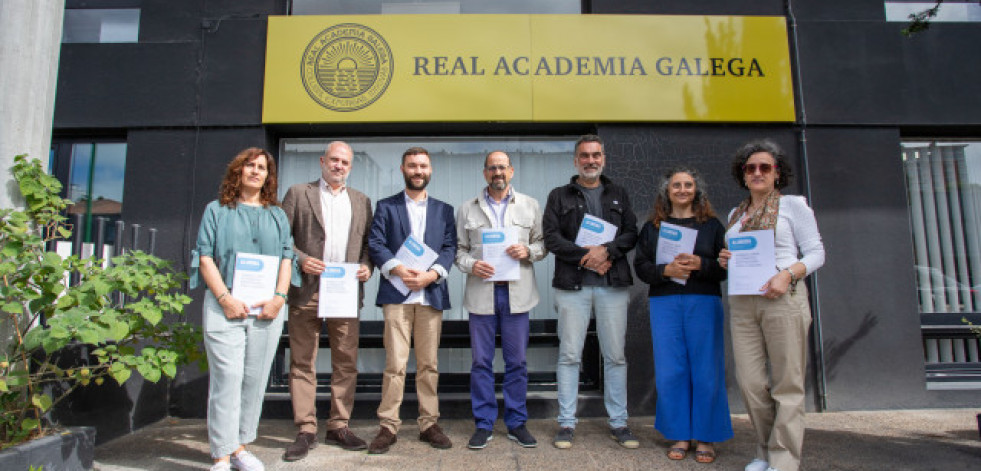 A Real Academia Galega e Alingua exploran vías de colaboración a prol do idioma