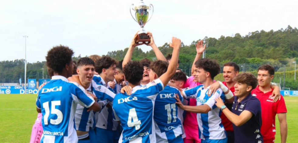 El Dépor supera al Celta y suma un nuevo título Juvenil (2-0)