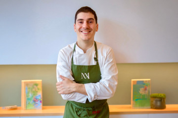 Alberto Lareo Restaurante Maina Cocinando Santiago