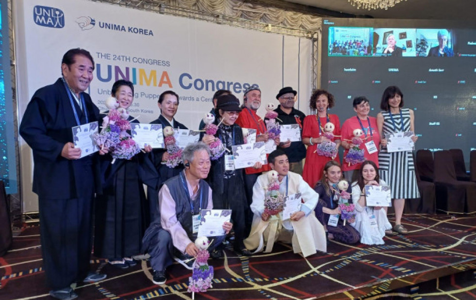 O títere galego realiza contactos de primeiro nivel no 24 congreso de UNIMA