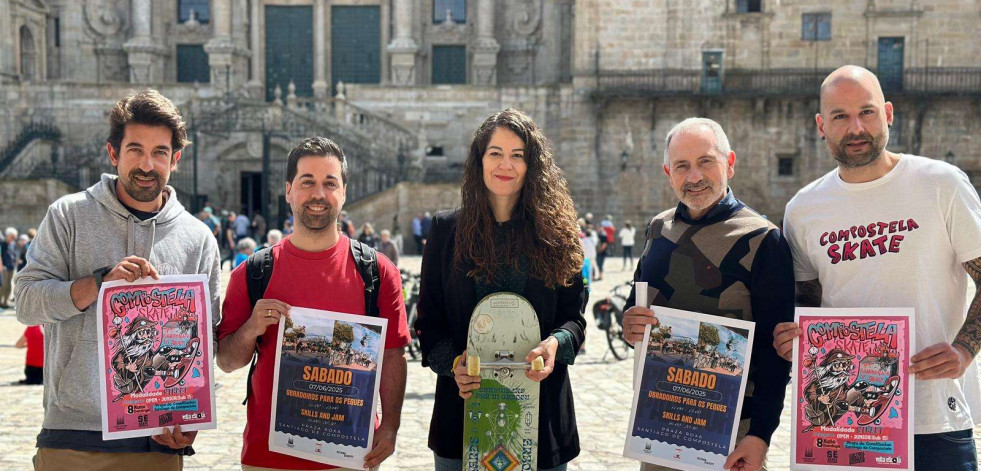 Parkour, skate, música e autoedición: Santiago énchese de cultura urbana e comercio local esta fin de semana