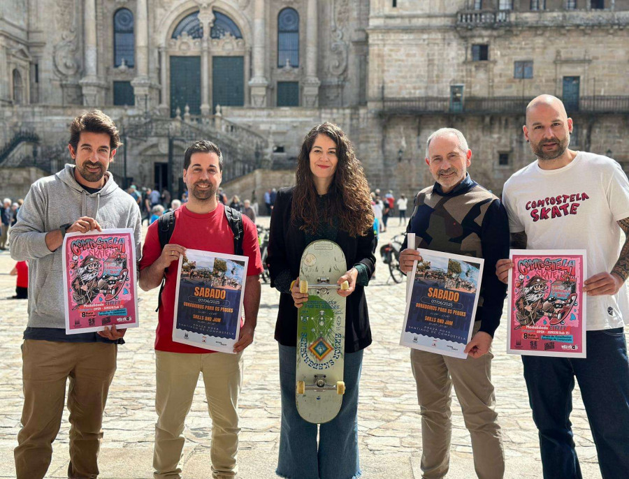 Parkour, skate, música e autoedición: Santiago énchese de cultura urbana e comercio local esta fin de semana
