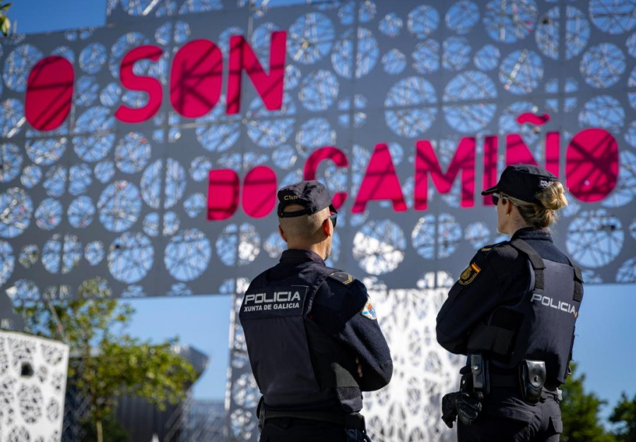 Así será el despliegue de seguridad para O Son do Camiño 2025
